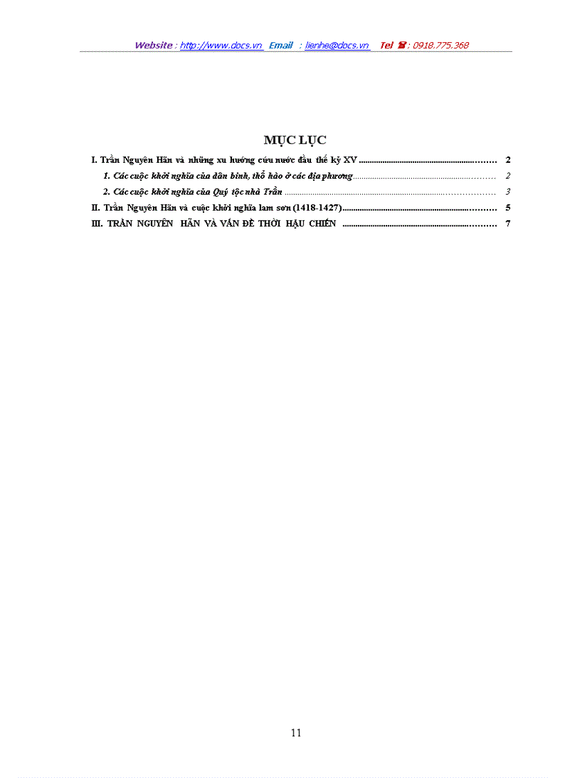 image for page Bài thuyết trình về trần nguyên hãn