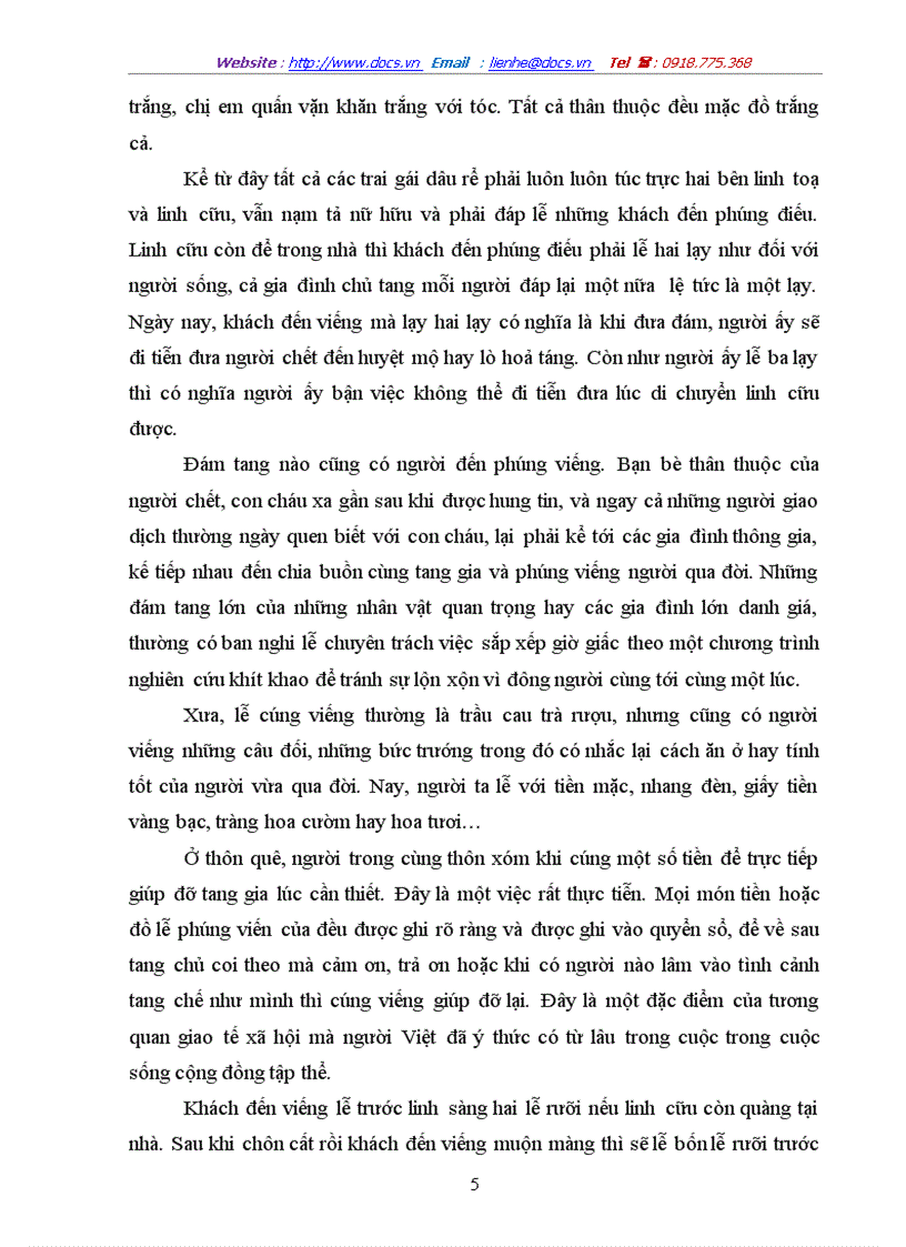 image for page Môt số phong tục tập quan về tang ma của các dân tộc người việt nam