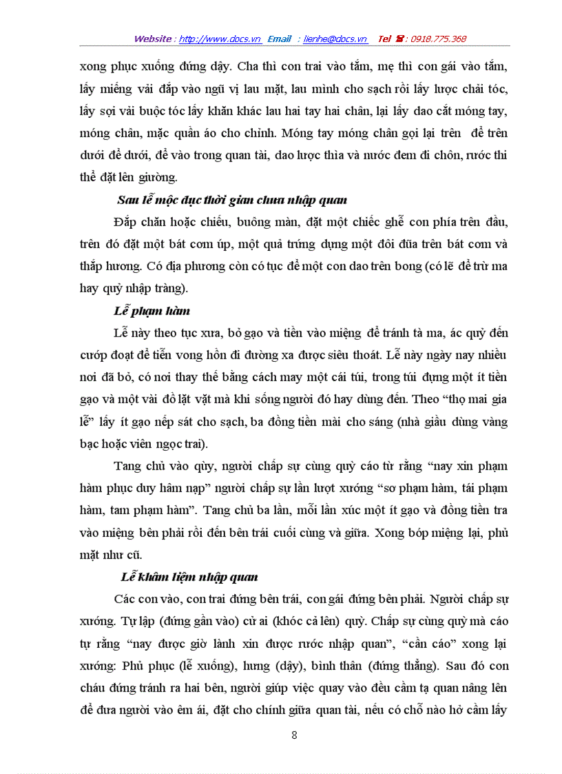 image for page Môt số phong tục tập quan về tang ma của các dân tộc người việt nam