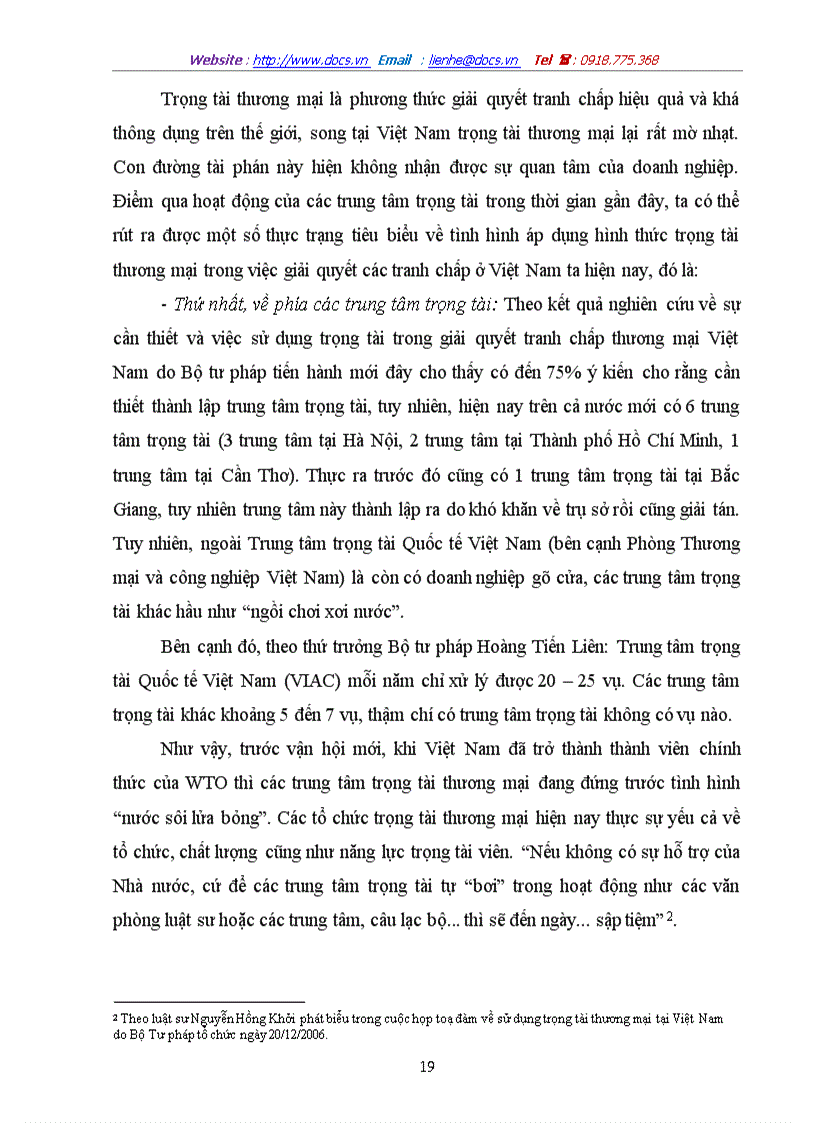 image for page Tìm hiểu về trọng tài thương mại