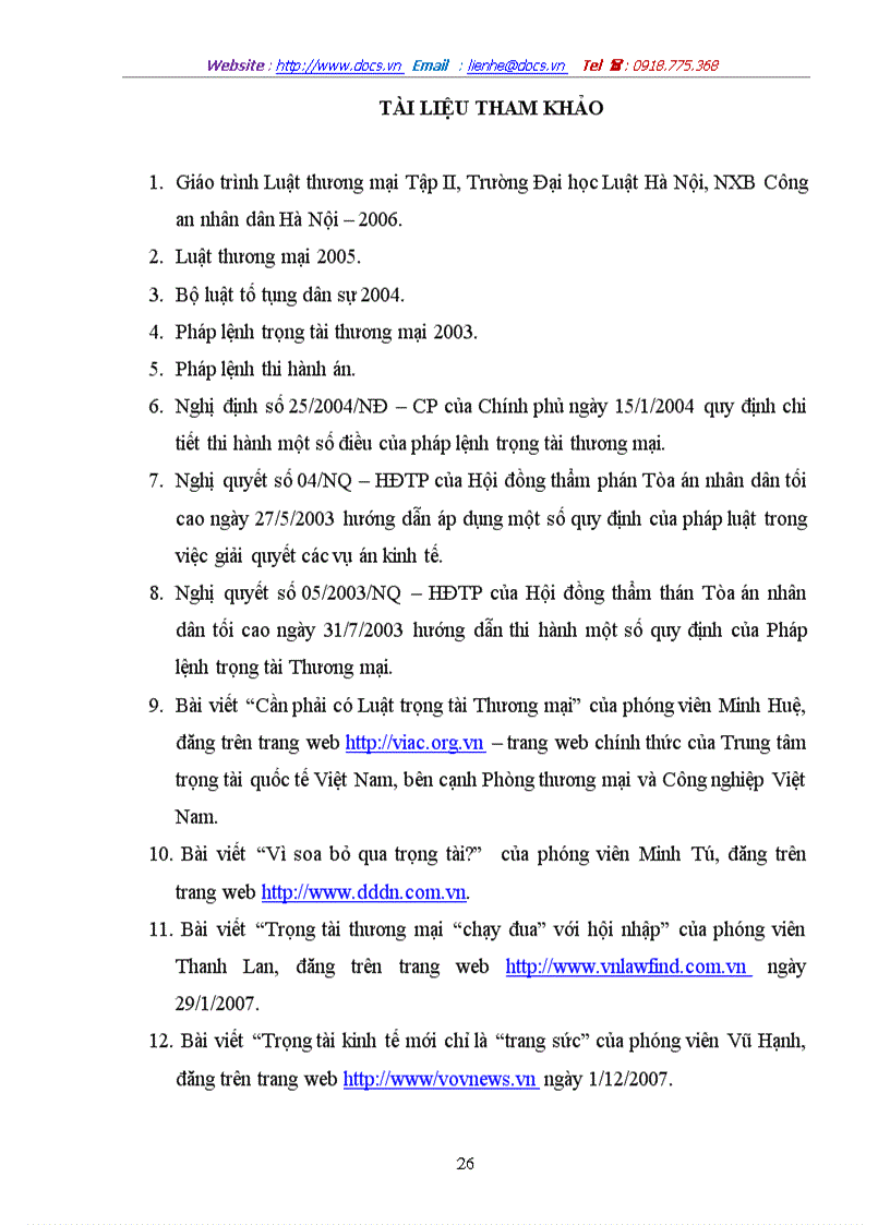 image for page Tìm hiểu về trọng tài thương mại