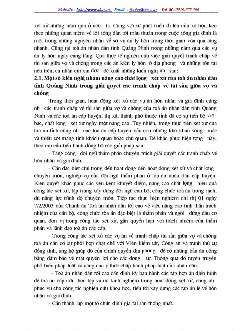 image for page Thực tiễn giải quyết tranh chấp về tài sản giữa vợ và chồng trong các án kiện ly hôn