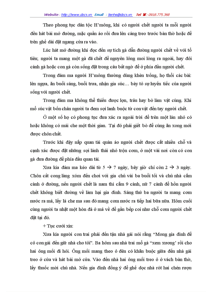 image for page Đặc trưng văn hoá của người h mông