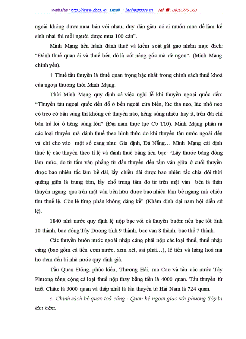 image for page Sự hình thành và tác động của chính sách bế quan toả cảng dưới triều minh mạng