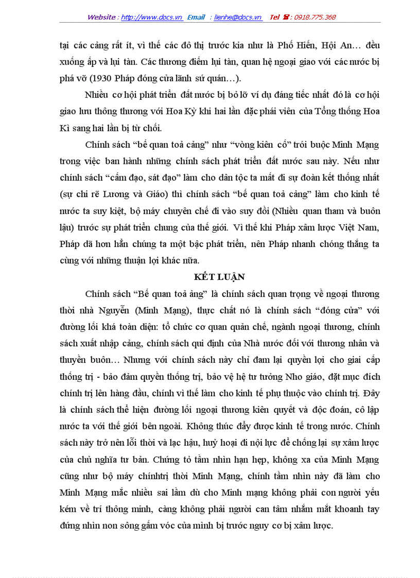 image for page Sự hình thành và tác động của chính sách bế quan toả cảng dưới triều minh mạng