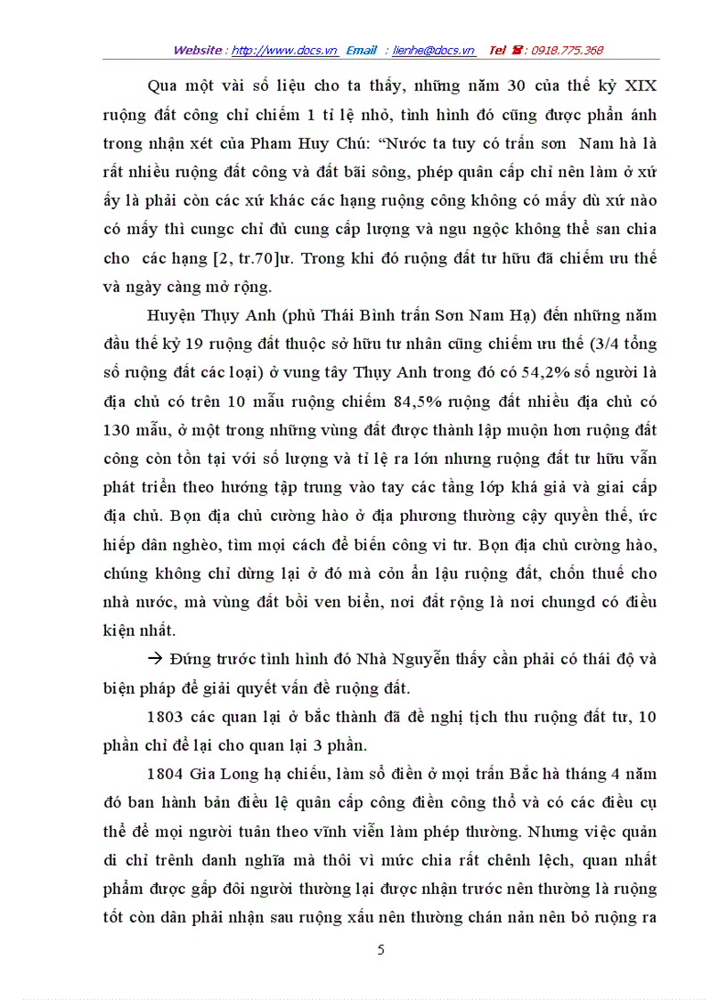 image for page Chính sách khẩn hoang của triều nguyễn dưới thời vua minh mệnh