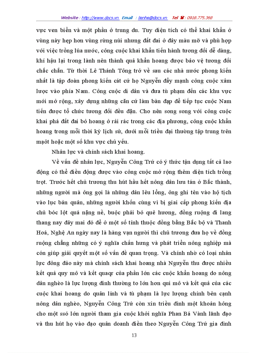 image for page Chính sách khẩn hoang của triều nguyễn dưới thời vua minh mệnh