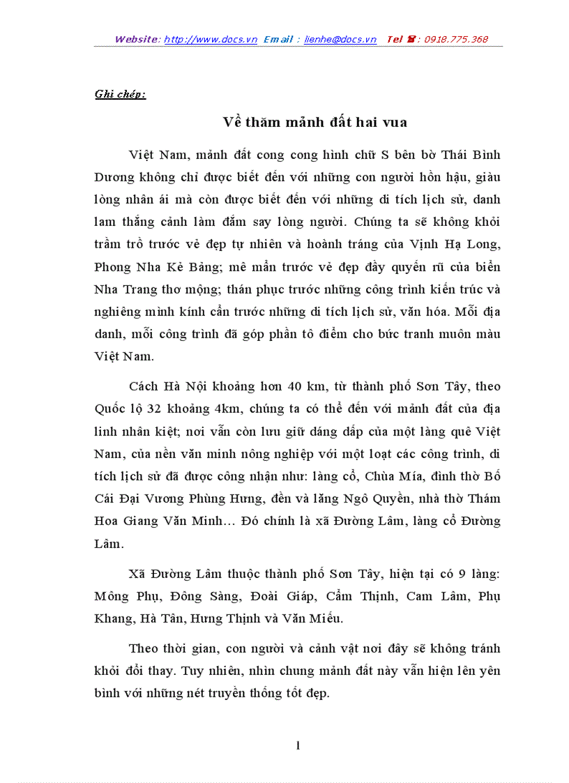 image for page Ghi chép Về thăm mảnh đất hai vua