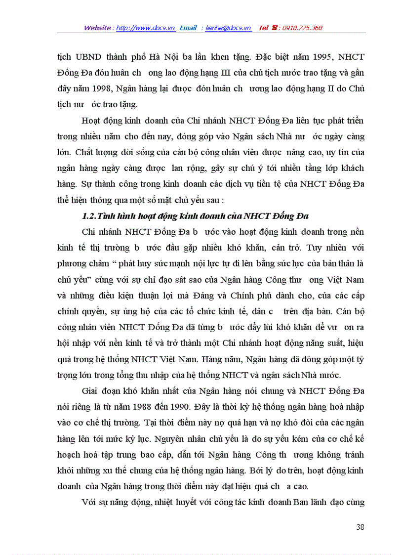 image for page Giải pháp nâng cao chất lượng tín dụng khi cho vay doanh nghiệp Nhà nước tại Chi nhánh Ngân hàng Công thư ơng khu vực Đống Đa