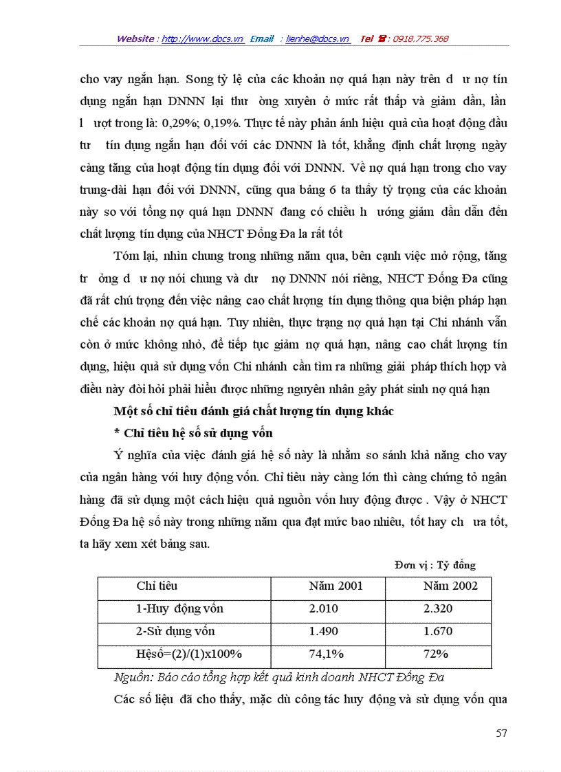 image for page Giải pháp nâng cao chất lượng tín dụng khi cho vay doanh nghiệp Nhà nước tại Chi nhánh Ngân hàng Công thư ơng khu vực Đống Đa