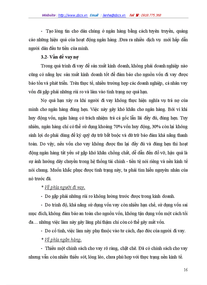image for page Hoạt động tín dụng của hệ thống Ngân hàng thương mại Việt Nam hiện nay