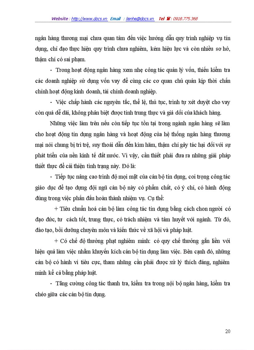 image for page Hoạt động tín dụng của hệ thống Ngân hàng thương mại Việt Nam hiện nay