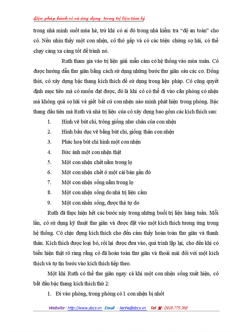 image for page Liệu pháp hành vi và ứng dụng trong trị liệu tâm lý