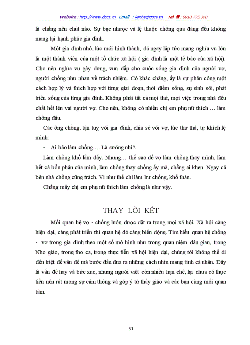 image for page Quan niệm về mối quan hệ vợ chồng trong văn học dân gian