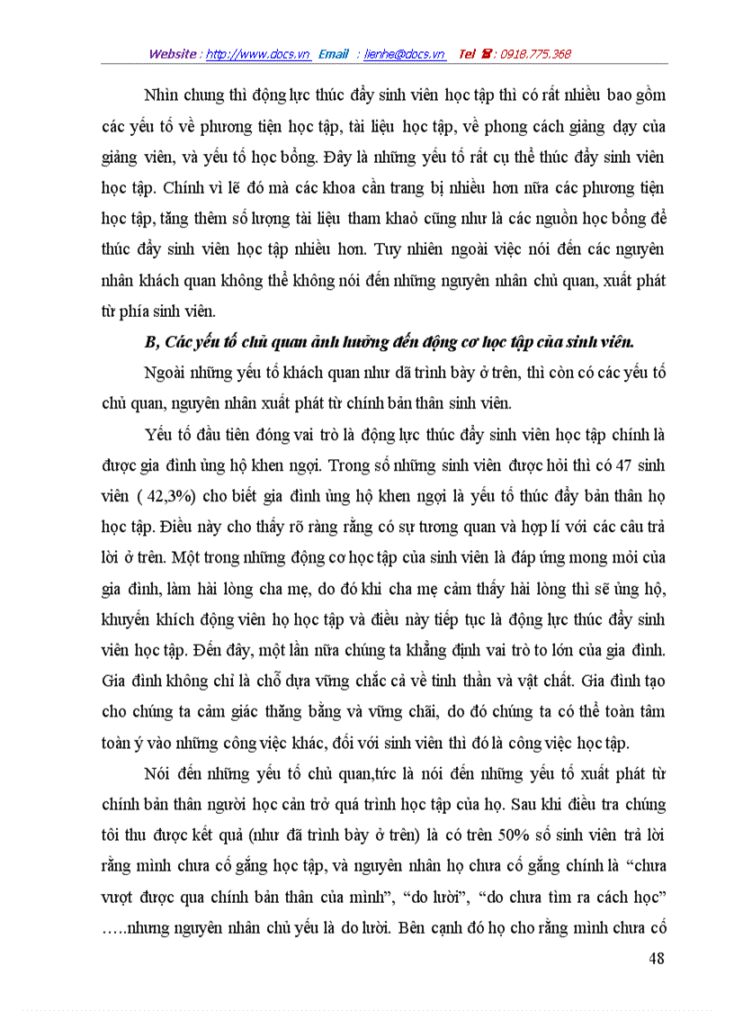 image for page Động cơ học tập của sinh viên năm thứ nhất Trường đại học khoa học xã hội và nhân văn