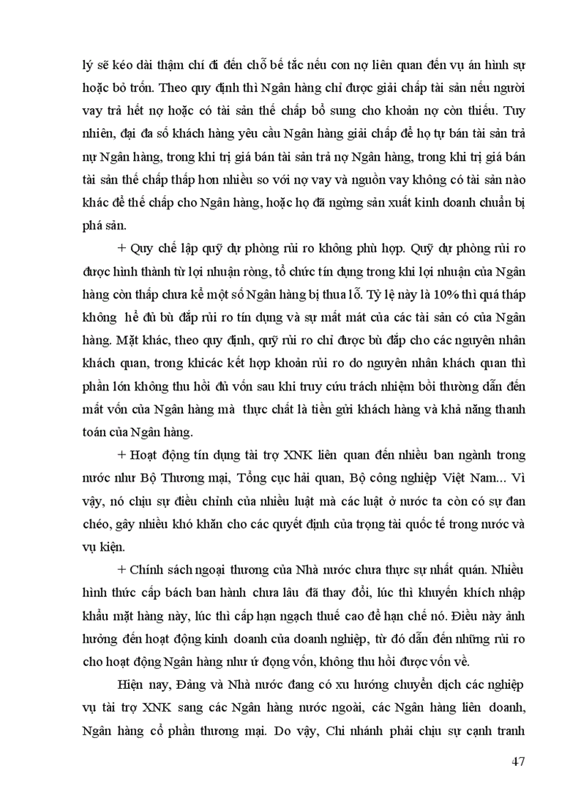 image for page Giải pháp mở rộng hoạt động tín dụng tài trợ xuất nhập khẩu tại Ngân hàng Ngoại Thương Hà Nội