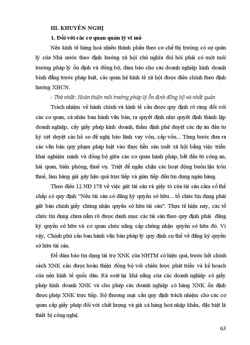 image for page Giải pháp mở rộng hoạt động tín dụng tài trợ xuất nhập khẩu tại Ngân hàng Ngoại Thương Hà Nội
