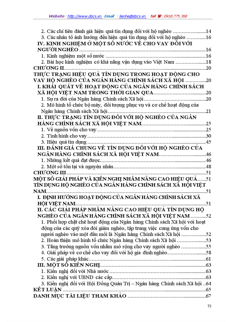 image for page Giải pháp nâng cao hiệu quả tín dụng đối với người nghèo tại Ngân hàng Chính sách Xã hội