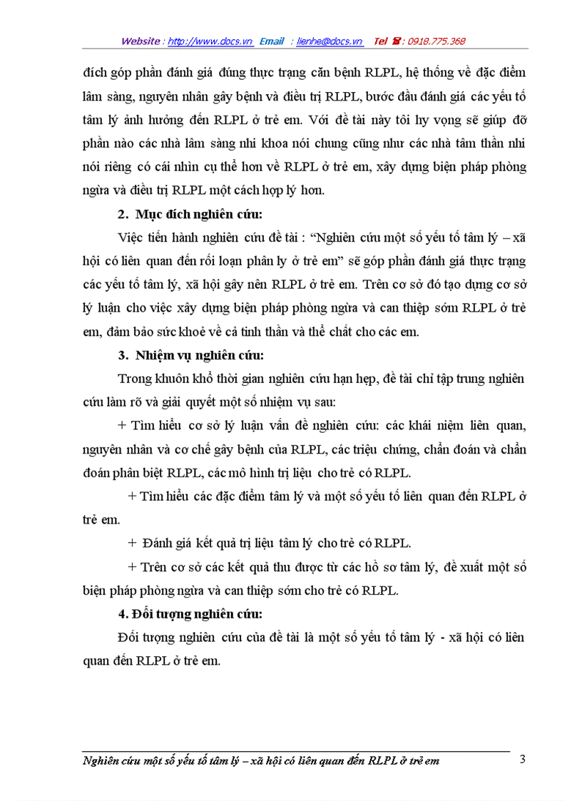 image for page Nghiên cứu một số yếu tố tâm lý xã hội có liên quan đến rối loạn phân ly ở trẻ em