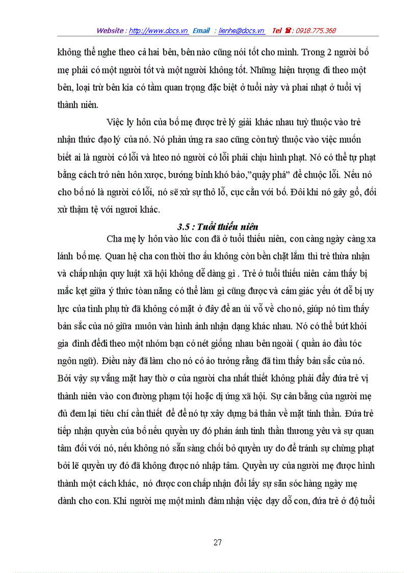 image for page Đời sống tâm lý của trẻ sau khi cha mẹ ly hôn