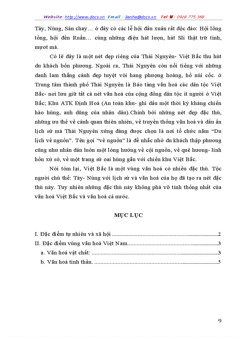 image for page Vùng văn hoá Việt Bắc