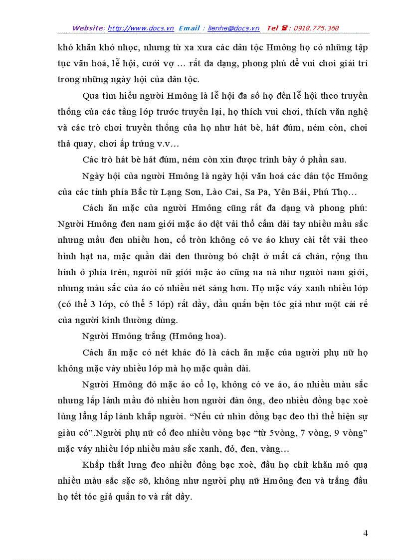 image for page Văn hoá lễ hội dân tộc Hmông