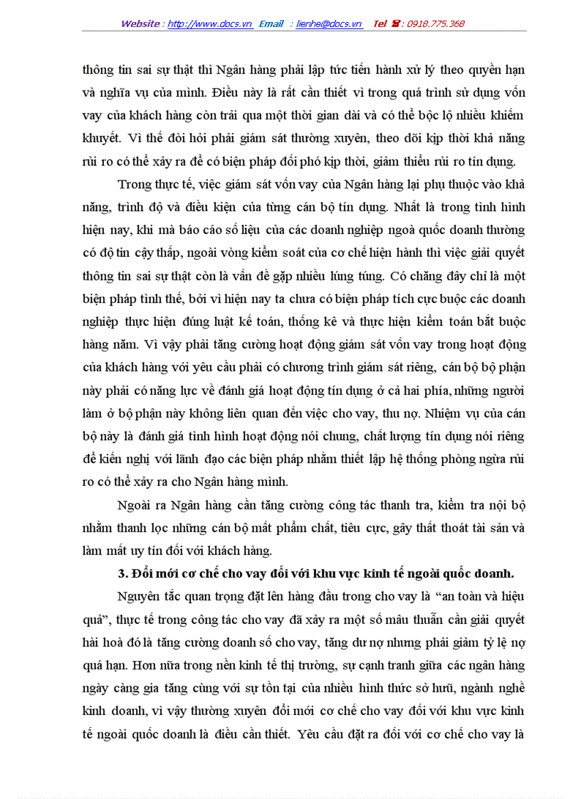 image for page Giải pháp nâng cao chất lượng tín dụng đối với thành phần kinh tế ngoài quốc doanh tại Ngân hàng Công thương Hoàn Kiếm