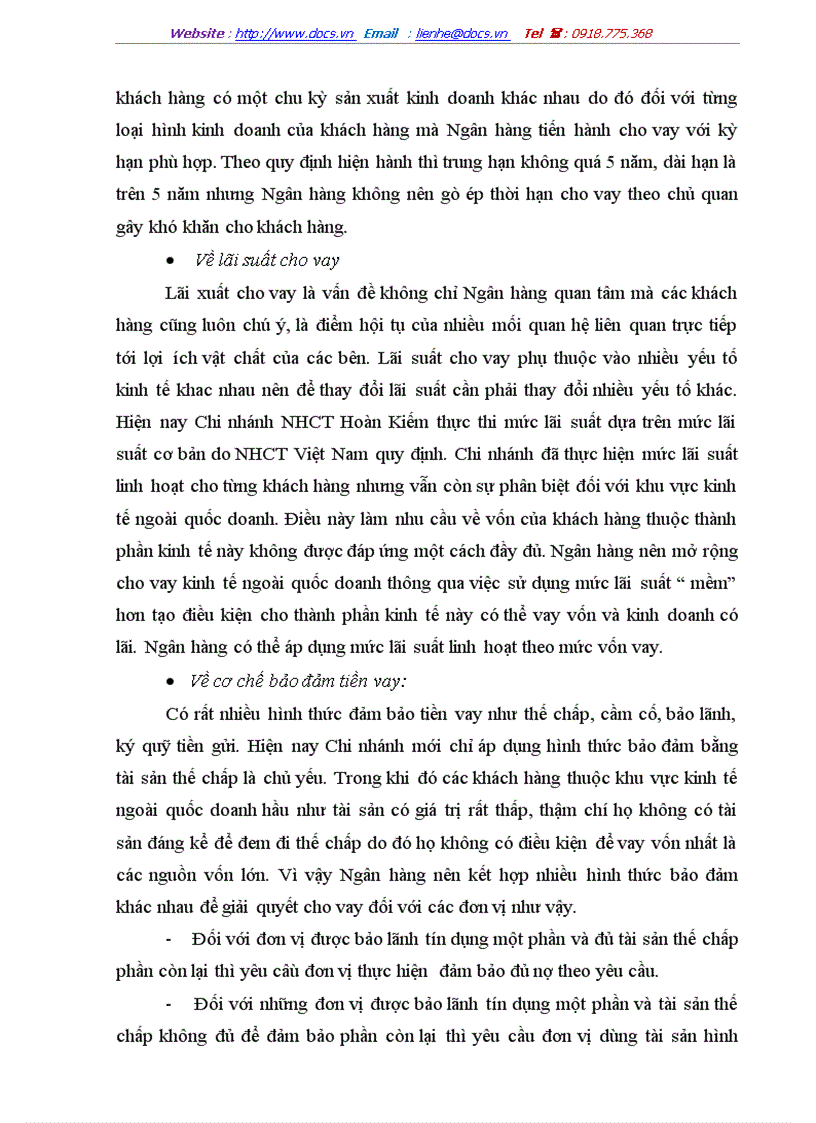 image for page Giải pháp nâng cao chất lượng tín dụng đối với thành phần kinh tế ngoài quốc doanh tại Ngân hàng Công thương Hoàn Kiếm