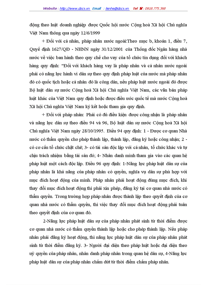 image for page Chế độ pháp lý về bảo đảm tiền vay bằng tài sản trong hoạt động tín dụng ngân hàng thực tiễn áp dụng tại NHNo PTNT huyện Văn Lâm