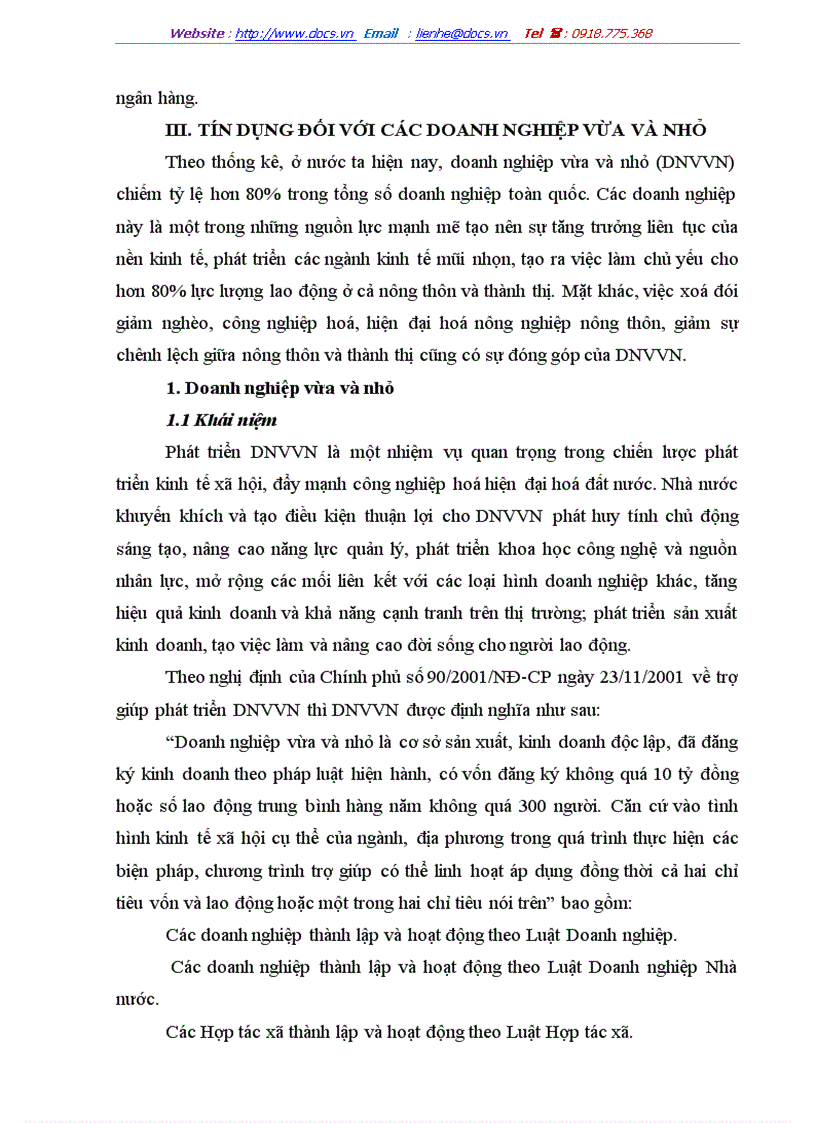 image for page Giải pháp nâng cao chất lượng tín dụng đối với các doanh nghiệp vừa và nhỏ tại chi nhánh ngân hàng nông nghiệp và phát triển nông thôn Nam Hà Nội