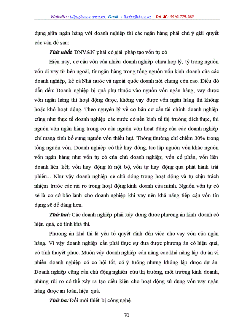 image for page Giải pháp tín dụng ngân hàng nhằm phát triển doanh nghiệp vừa và nhỏ tại Ngân hàng VP Bank
