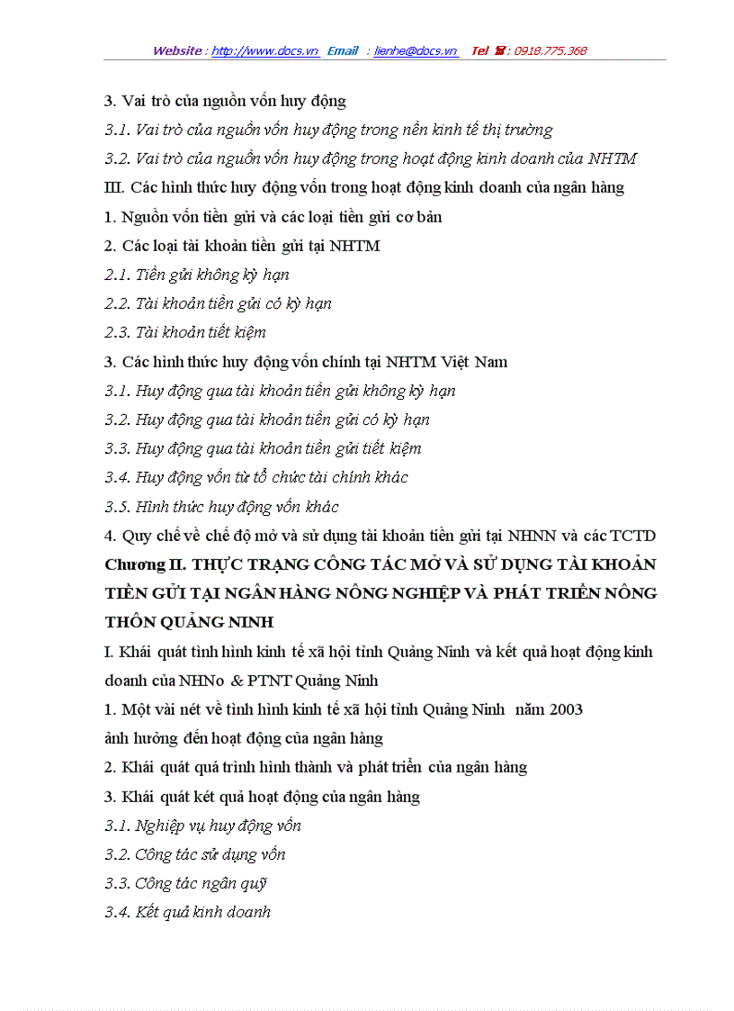 image for page Giải pháp cải tiến mở và sử dụng tài khoản tiền gửi nhằm tăng cường huy động vốn tại Ngân hàng Nông nghiệp và Phát triển Nông thôn Quảng Ninh