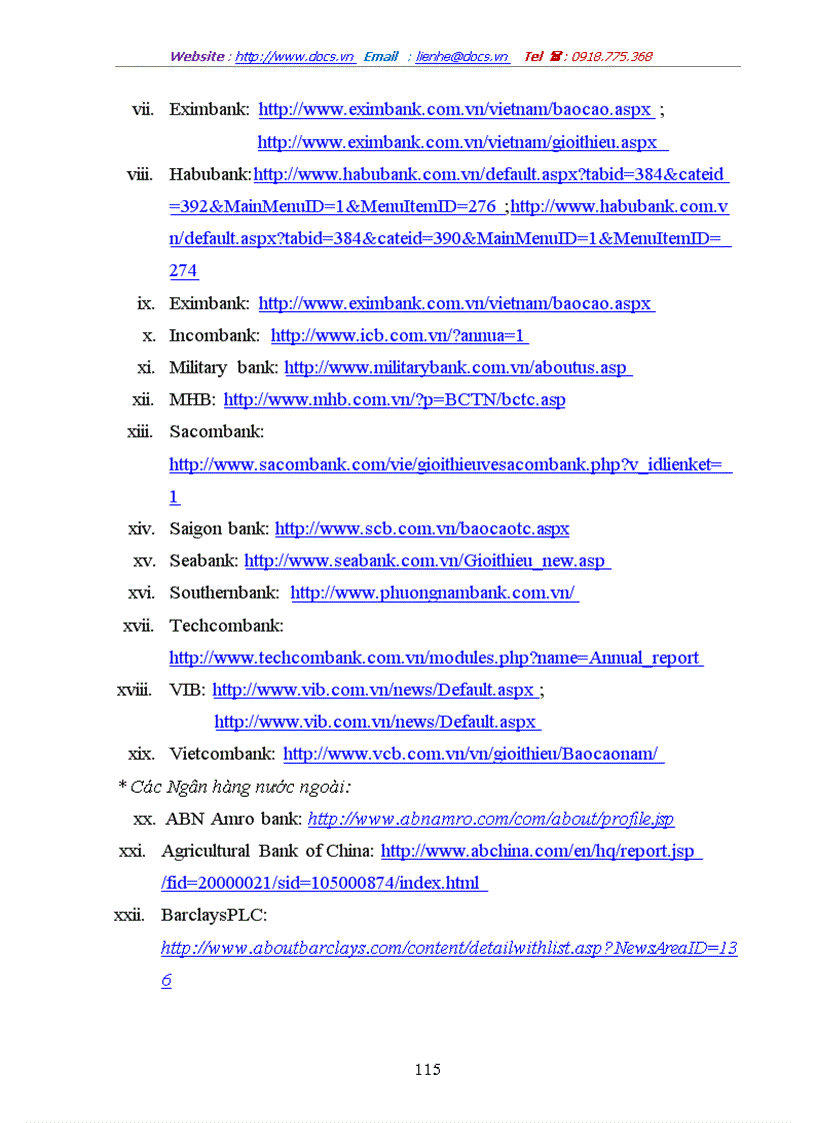 image for page Tình hình của hệ thống ngân hàng thương mại Việt Nam