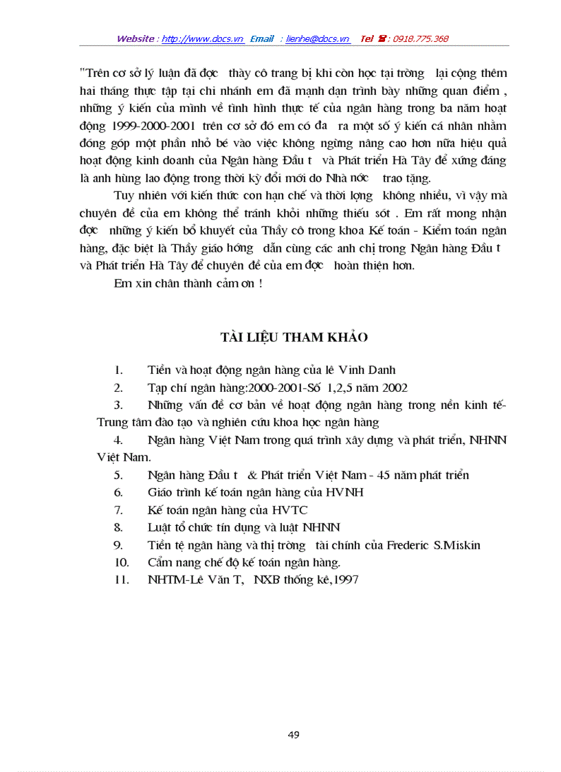 image for page Một số ý kiến về tăng thu tiết kiệm chi phí nhằm nâng cao hiệu quả kinh doanh tại NHĐT PT Hà Tây