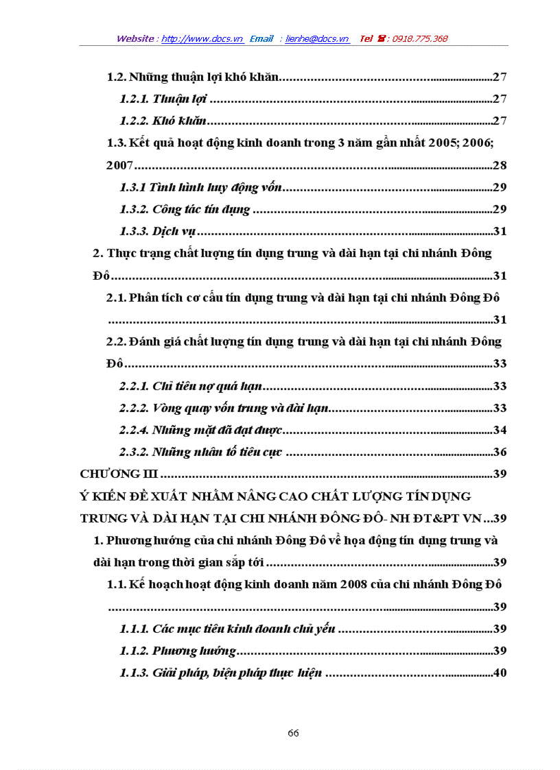 image for page Giải pháp nâng cao chất lượng tín dụng trung và dài hạn tại Chi nhánh Đông Đô Ngân hàng Đầu tư và Phát triển Việt Nam