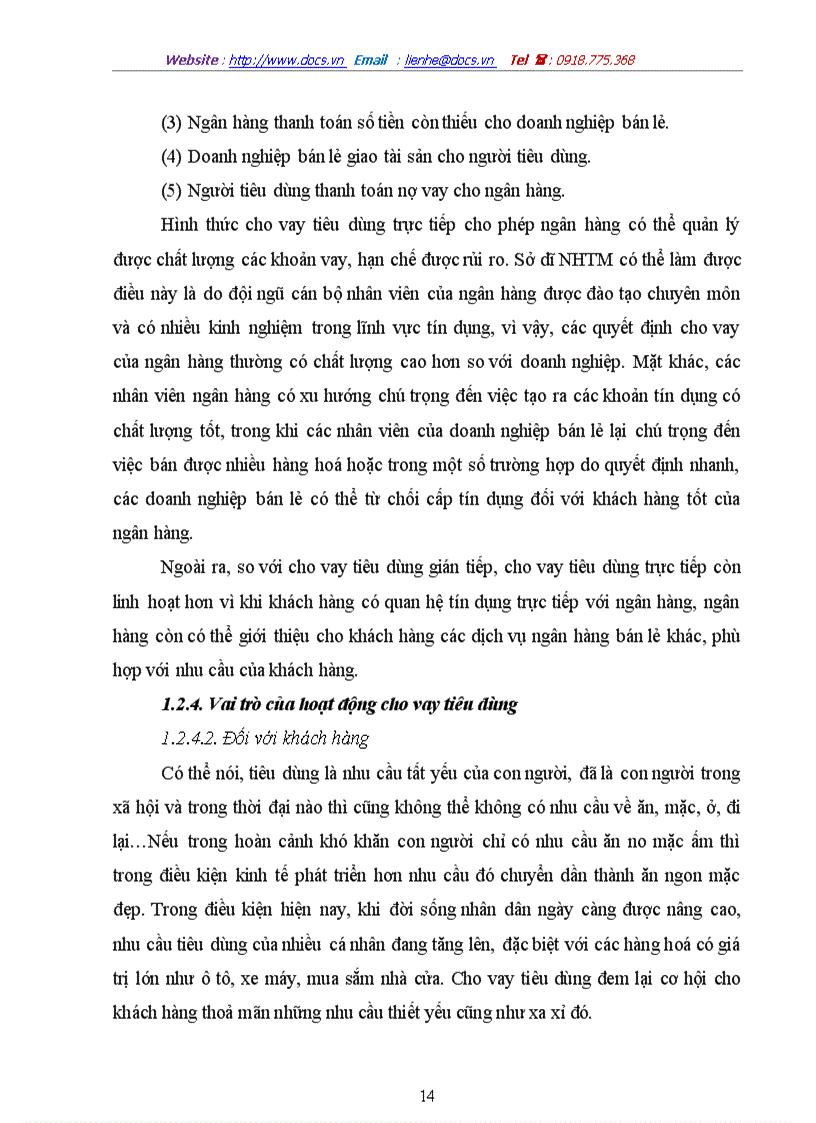 image for page Phát triển hoạt động cho vay tiêu dùng tại Ngân hàng thương mại cổ phần Xuất nhập khẩu chi nhánh Hà Nội
