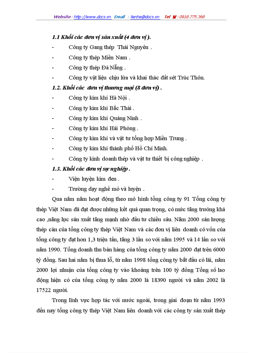 image for page Những phương hướng và một số giải pháp đầu tư nhằm nâng cao khả năng cạnh tranh của tổng công ty thép việt nam trong thời gian tới