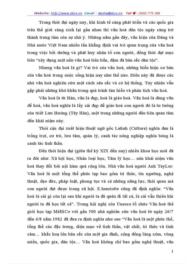 image for page Văn hóa dân tộc