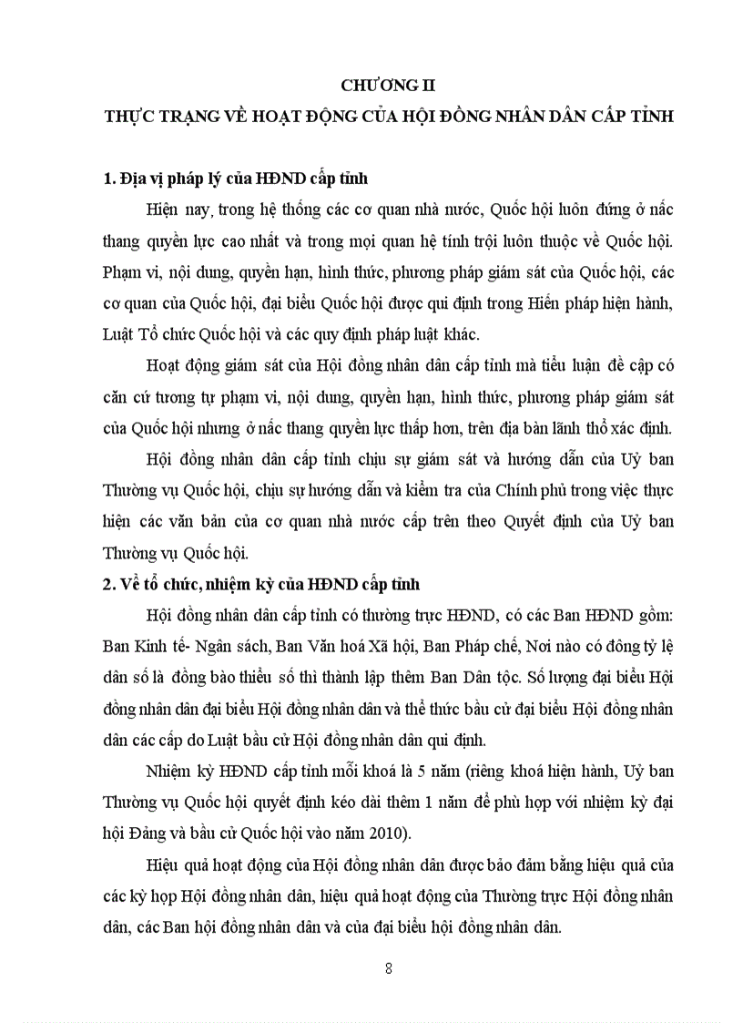 image for page Kiểm soát đối với hoạt động của cơ quan hành chính cùng cấp thông qua hoạt động giám sát của Hội đồng nhân dân cấp tỉnh