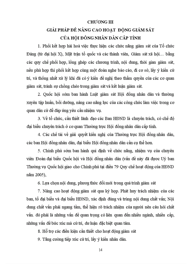 image for page Kiểm soát đối với hoạt động của cơ quan hành chính cùng cấp thông qua hoạt động giám sát của Hội đồng nhân dân cấp tỉnh