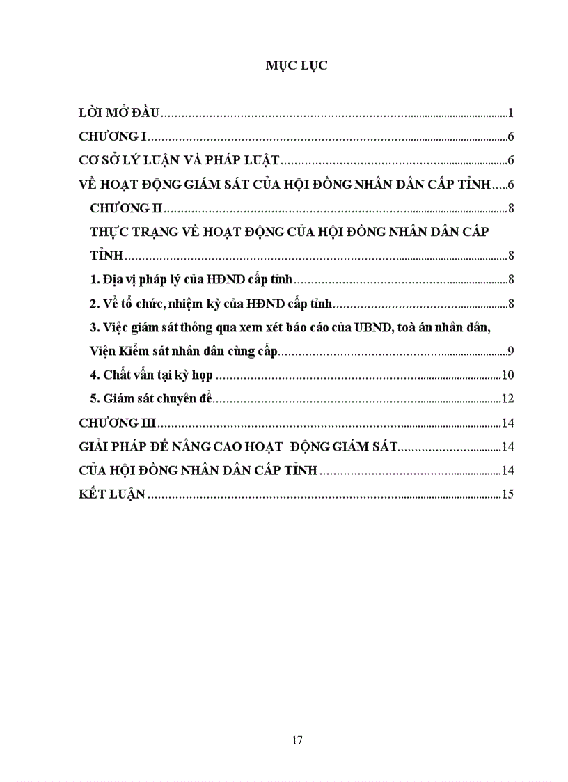 image for page Kiểm soát đối với hoạt động của cơ quan hành chính cùng cấp thông qua hoạt động giám sát của Hội đồng nhân dân cấp tỉnh