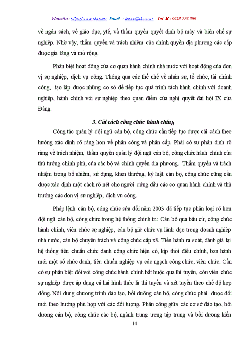 image for page Chương trình tổng thể cải cách hành chính Nhà nước giai đoạn 2001 2010 một cách toàn diện và sâu sắc