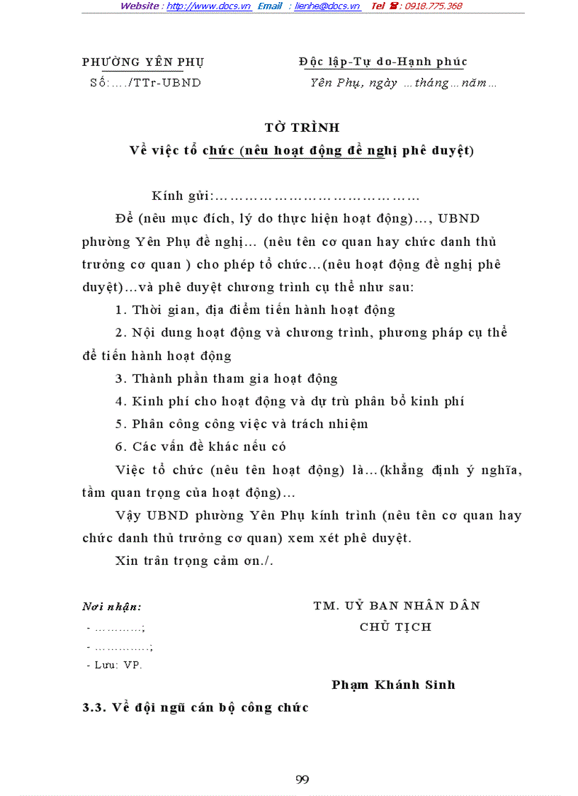 image for page Văn phong và ngôn ngữ văn bản quản lý nhà nước của Uỷ ban nhân dân phường Yên Phụ