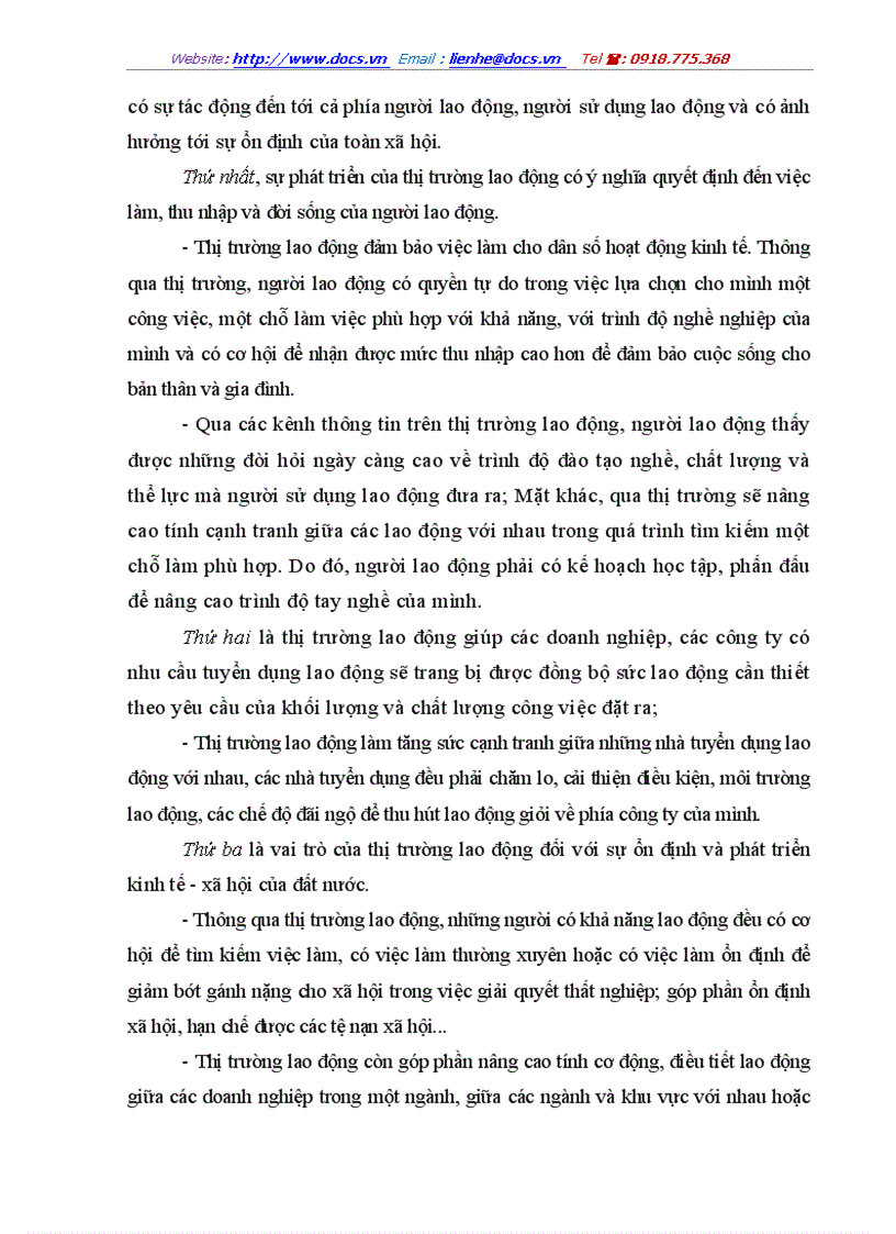 image for page Một số giải pháp nhằm phát triển thị trường lao động tỉnh Thanh Hoá