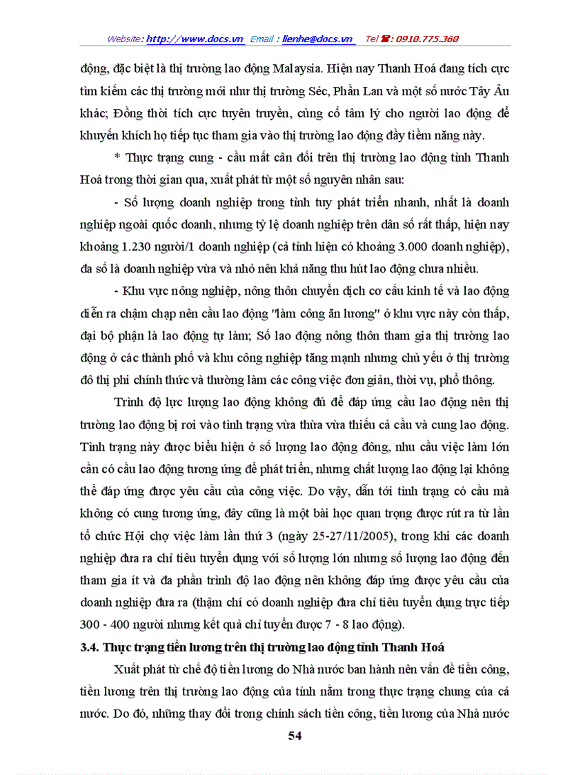 image for page Một số giải pháp nhằm phát triển thị trường lao động tỉnh Thanh Hoá