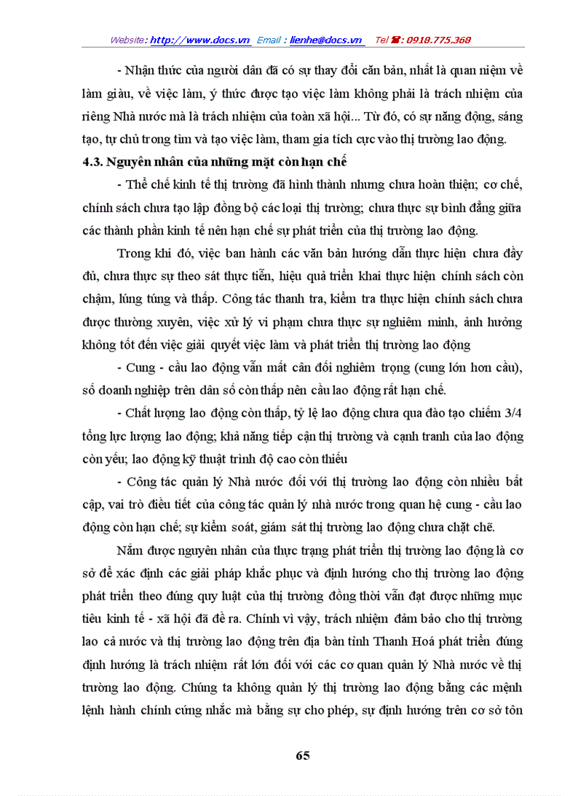 image for page Một số giải pháp nhằm phát triển thị trường lao động tỉnh Thanh Hoá