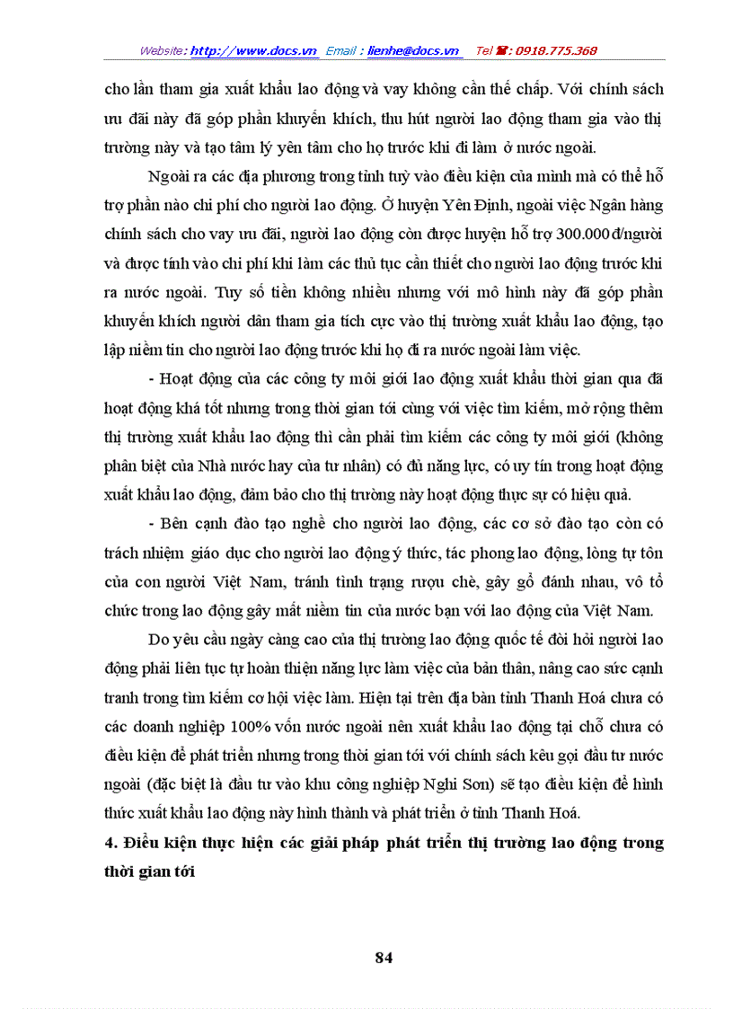 image for page Một số giải pháp nhằm phát triển thị trường lao động tỉnh Thanh Hoá