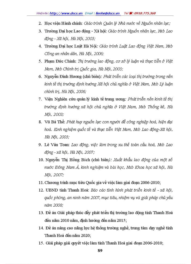 image for page Một số giải pháp nhằm phát triển thị trường lao động tỉnh Thanh Hoá