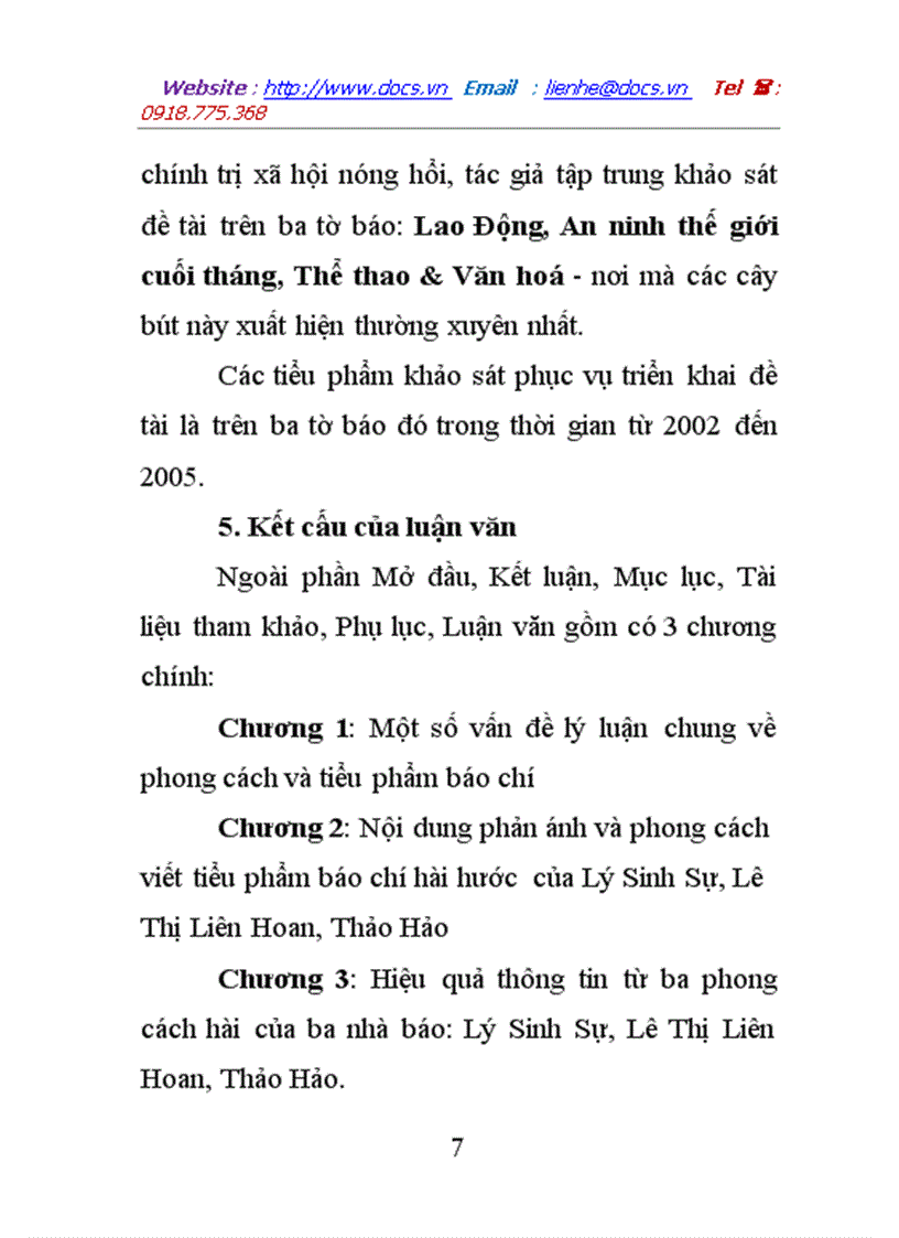 image for page Phong cách hài trong các tiểu phẩm báo chí hiện đại qua ba nhà báo lý sinh sự lê thị liên hoan thảo hảo