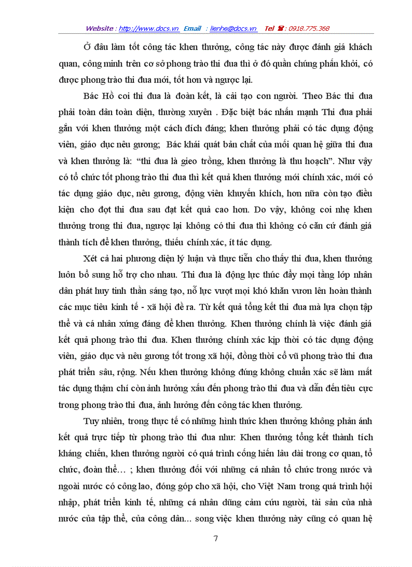 image for page Đổi mới quản lý nhà nước về công tác thi đua khen thưởng ở địa phương